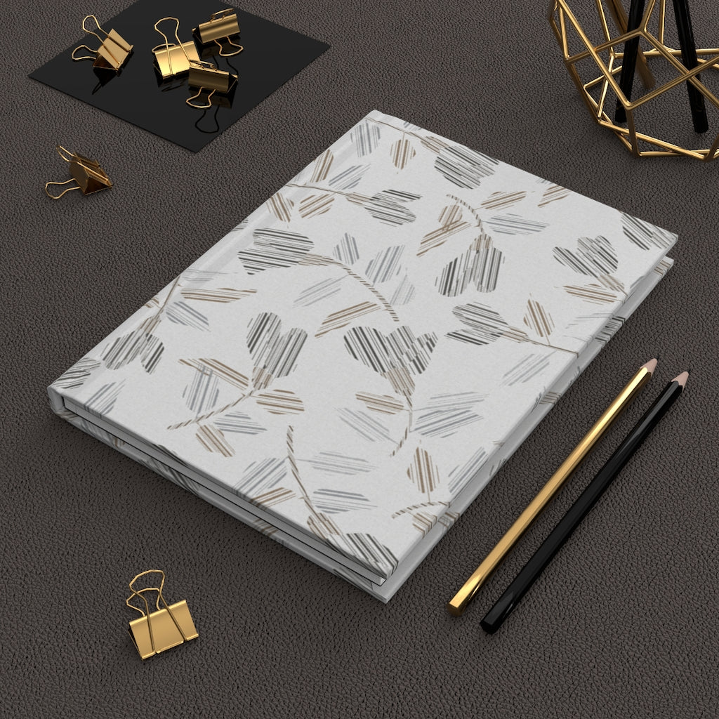 Riverbank Code Hardcover Journal Matte in Gray