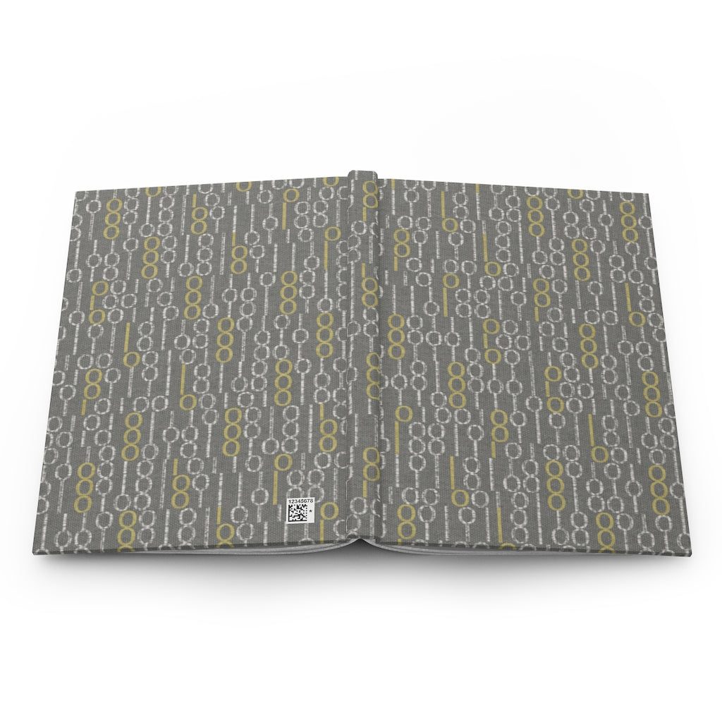 Railroad Code Hardcover Journal Matte in Gray