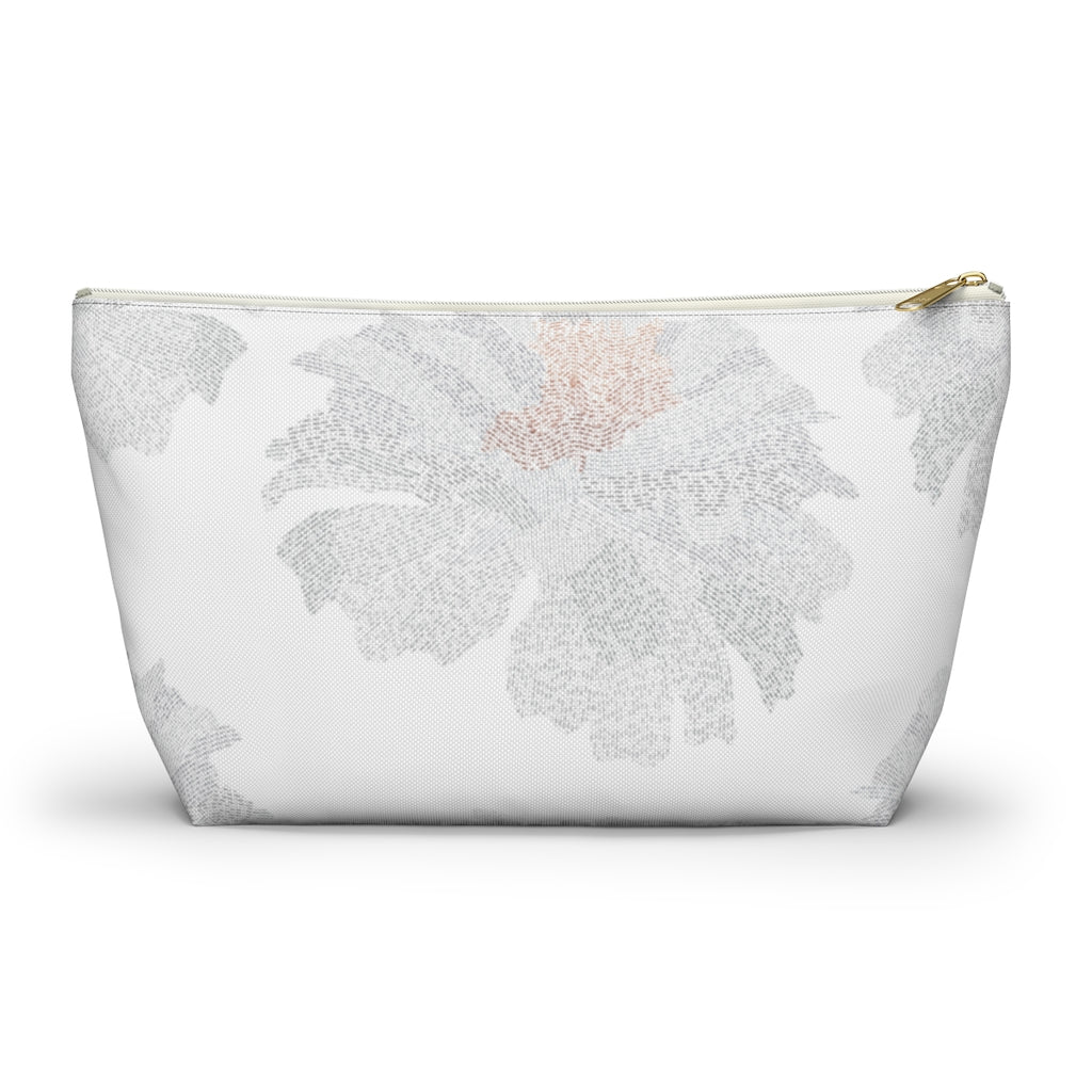 Ciphertext Code Accessory Pouch w T-bottom in Cool Gray