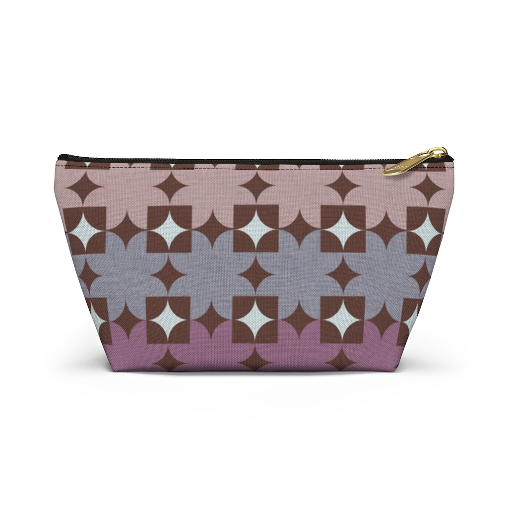 World's Fair Accessory Pouch w T-bottom in Purple