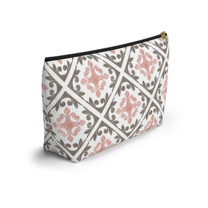 Porto Tile Accessory Pouch w T-bottom in Pink