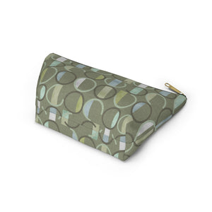 Journey Code Accessory Pouch w T-bottom in Green