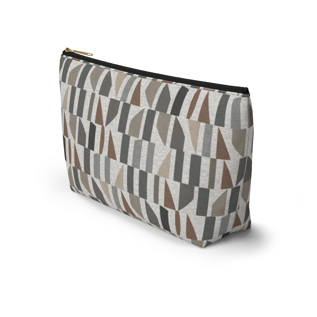Frequency Code Accessory Pouch w T-bottom in Gray