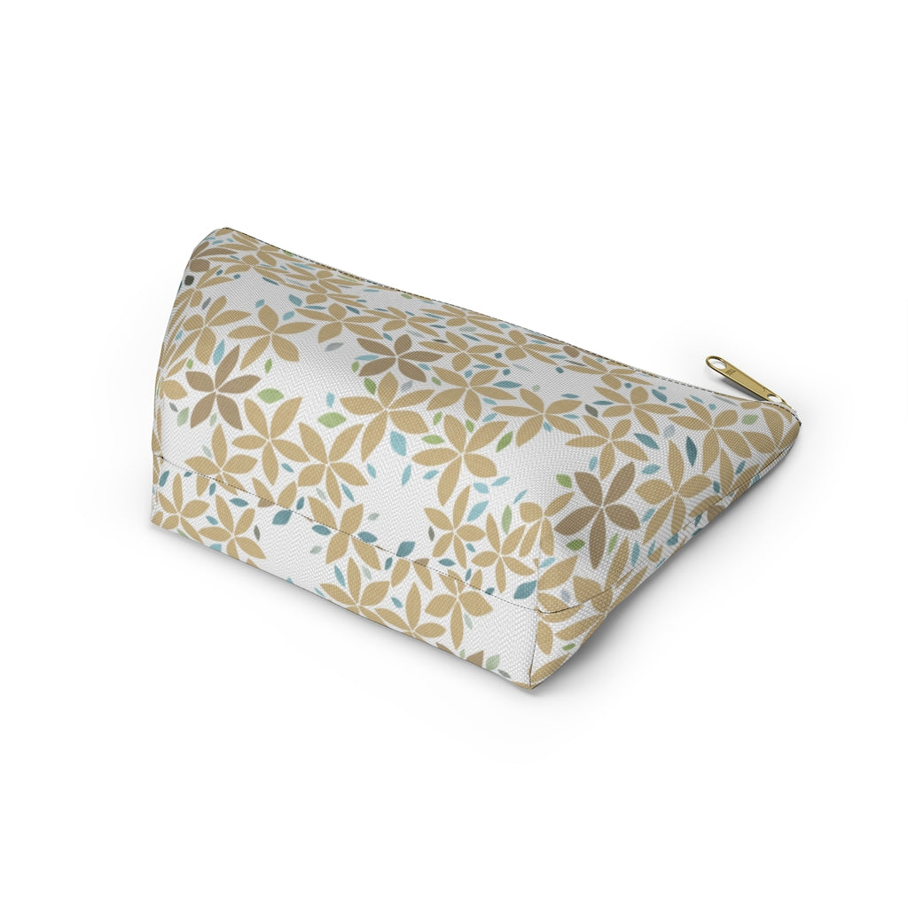 Snowbell Accessory Pouch w T-bottom in Gold