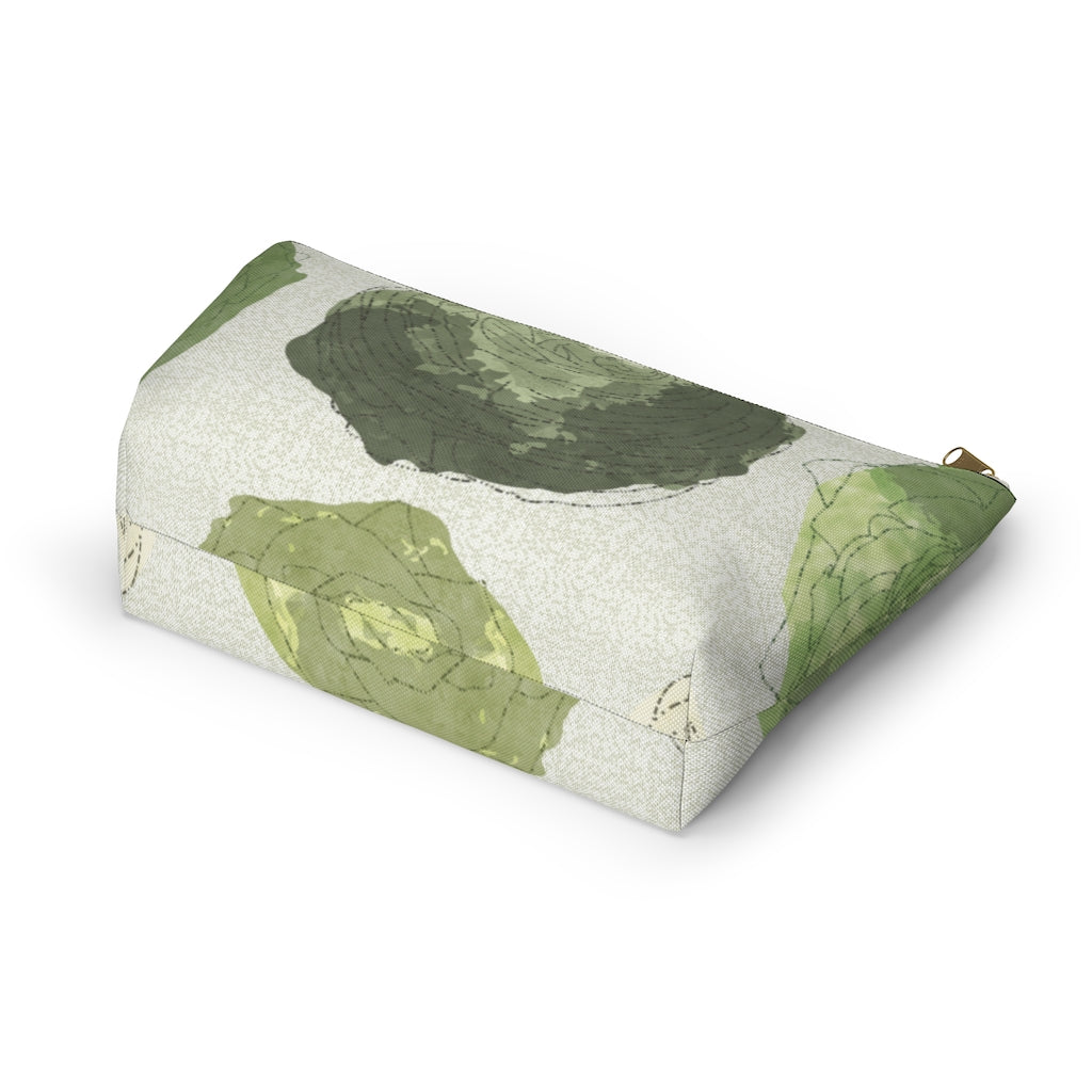 Decipher Code Accessory Pouch w T-bottom in Green