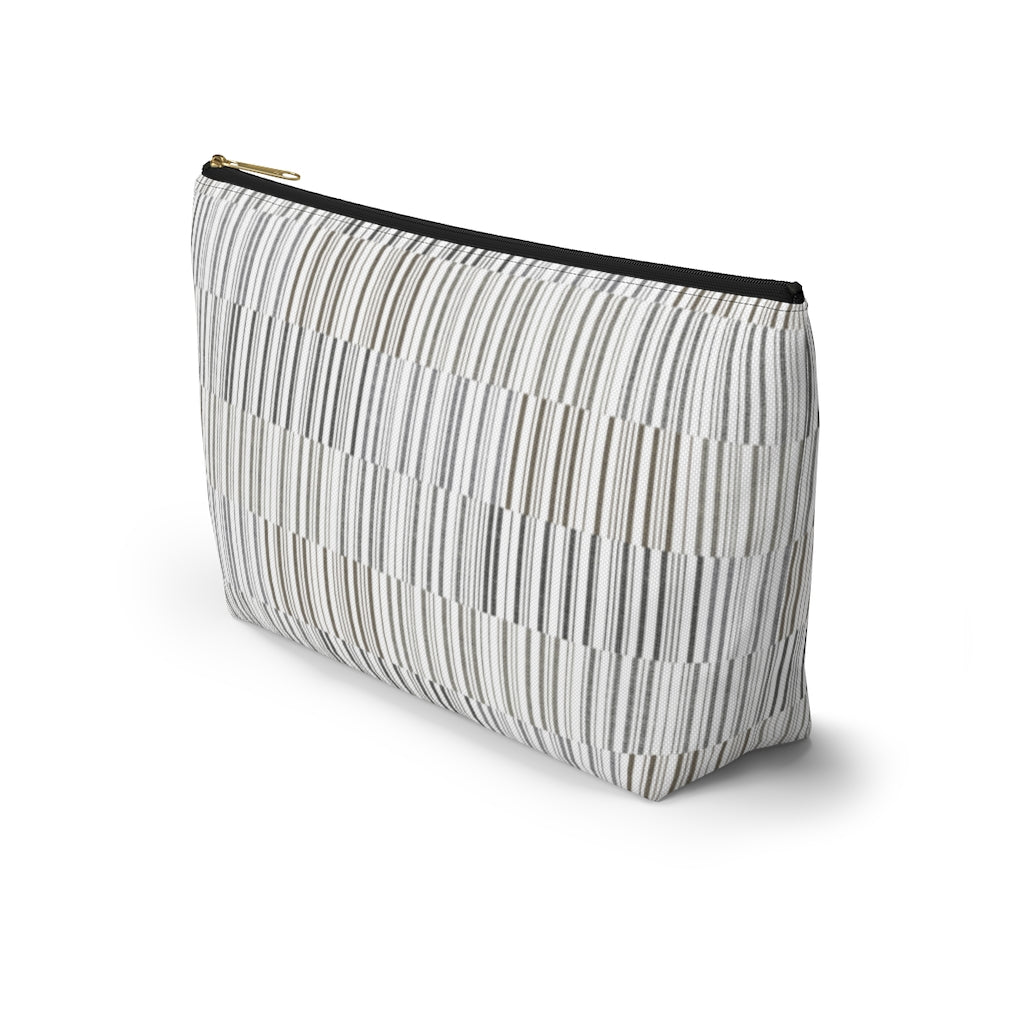 Traffic Code Accessory Pouch w T-bottom in Gray
