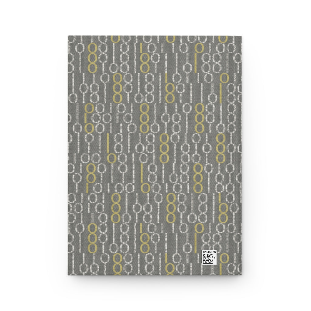 Railroad Code Hardcover Journal Matte in Gray