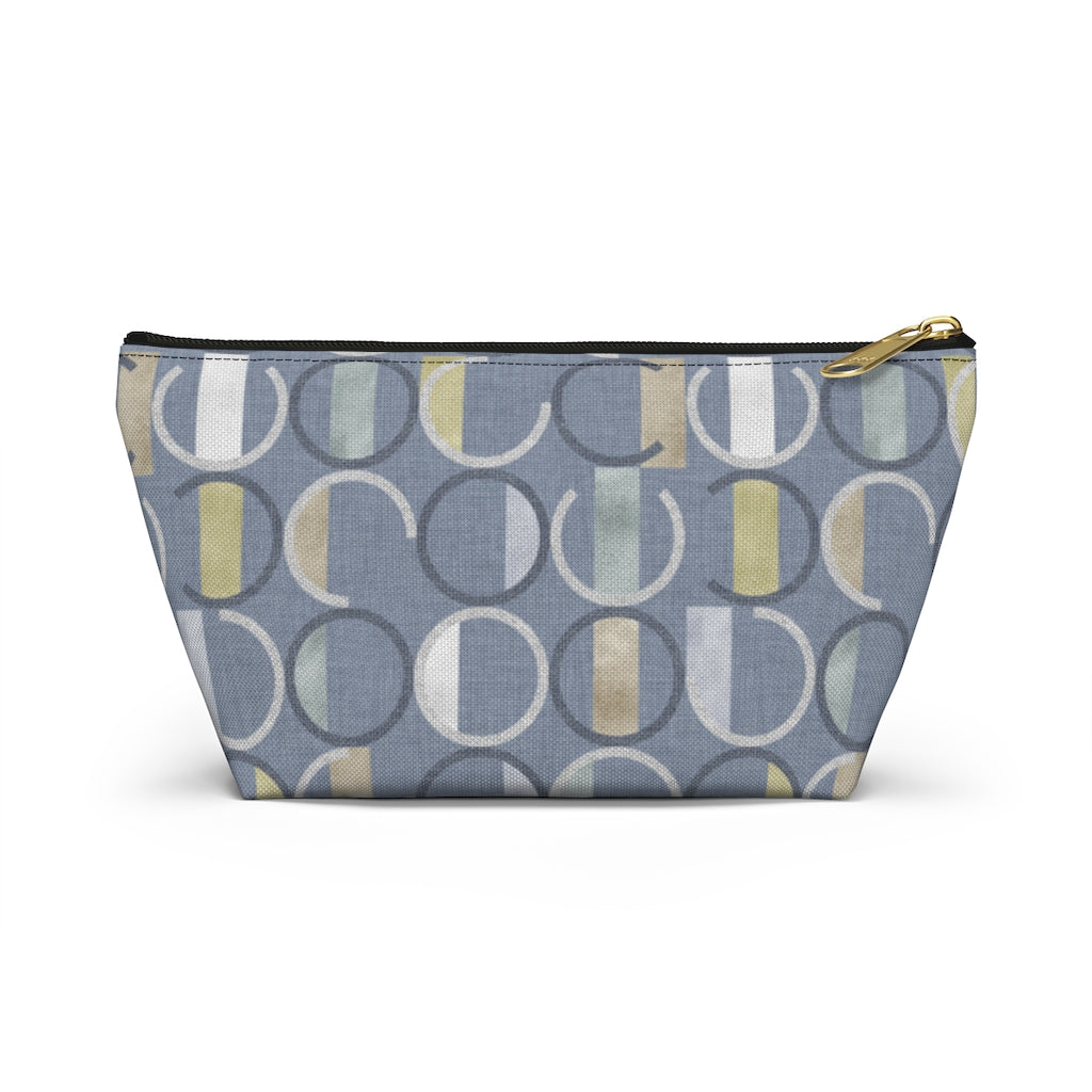 Journey Code Accessory Pouch w T-bottom in Blue