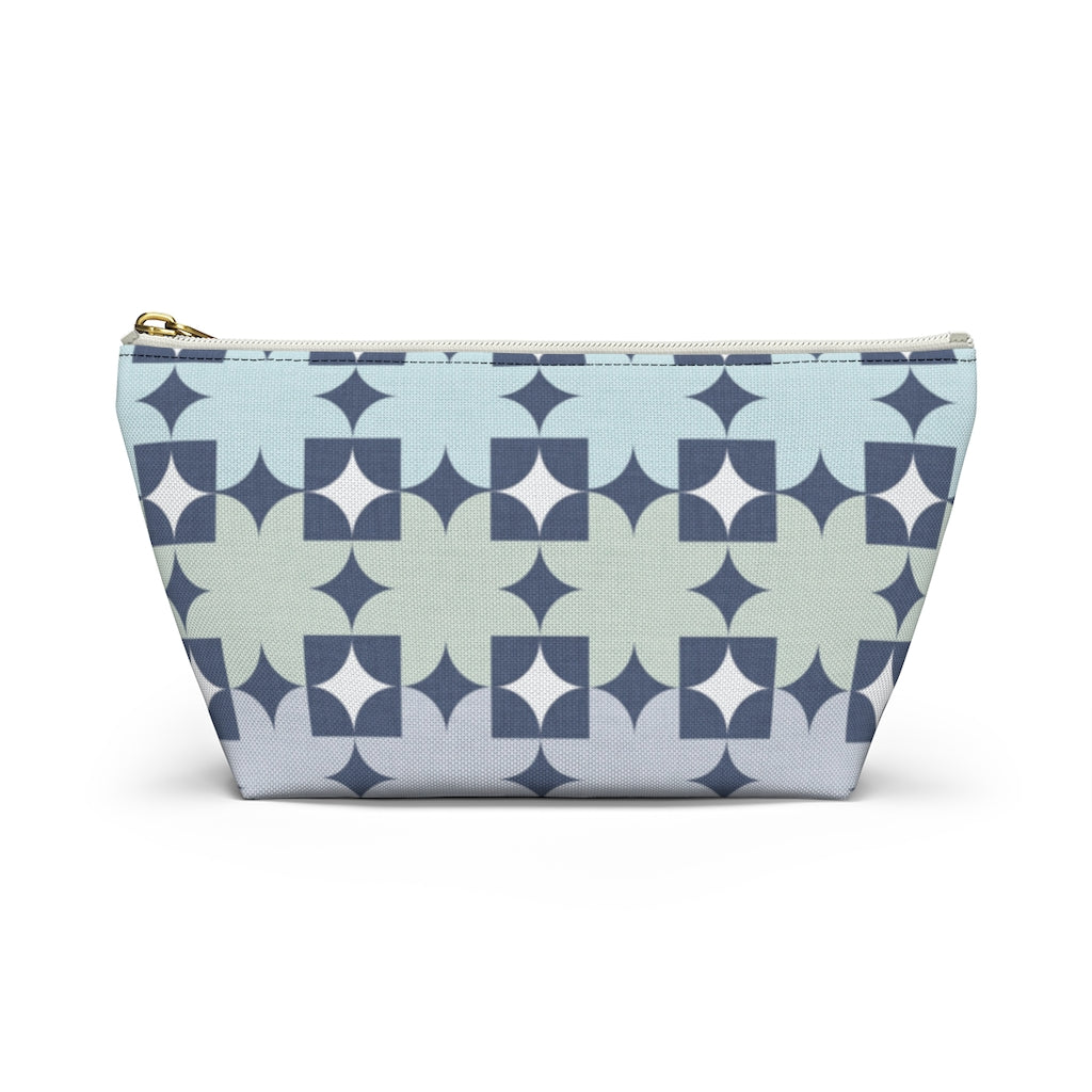 World's Fair Accessory Pouch w T-bottom in Blue