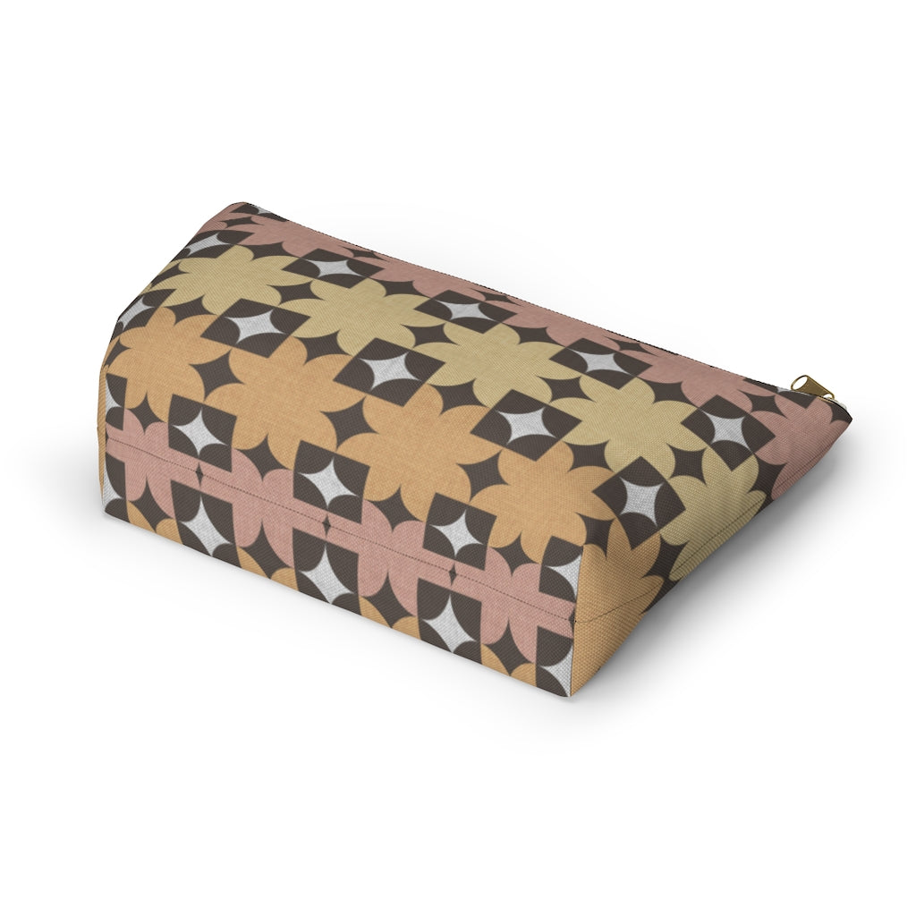 World's Fair Accessory Pouch w T-bottom in Pink