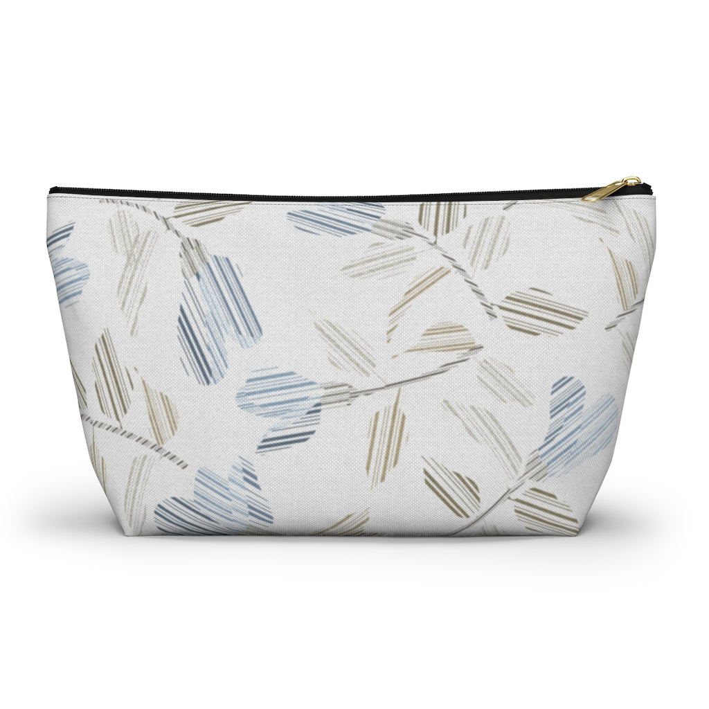 Riverbank Code Accessory Pouch w T-bottom in Blue