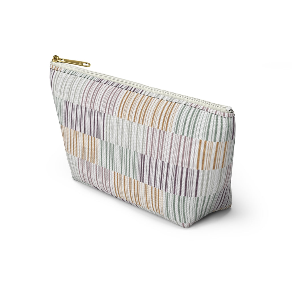 Traffic Code Accessory Pouch w T-bottom in Purple