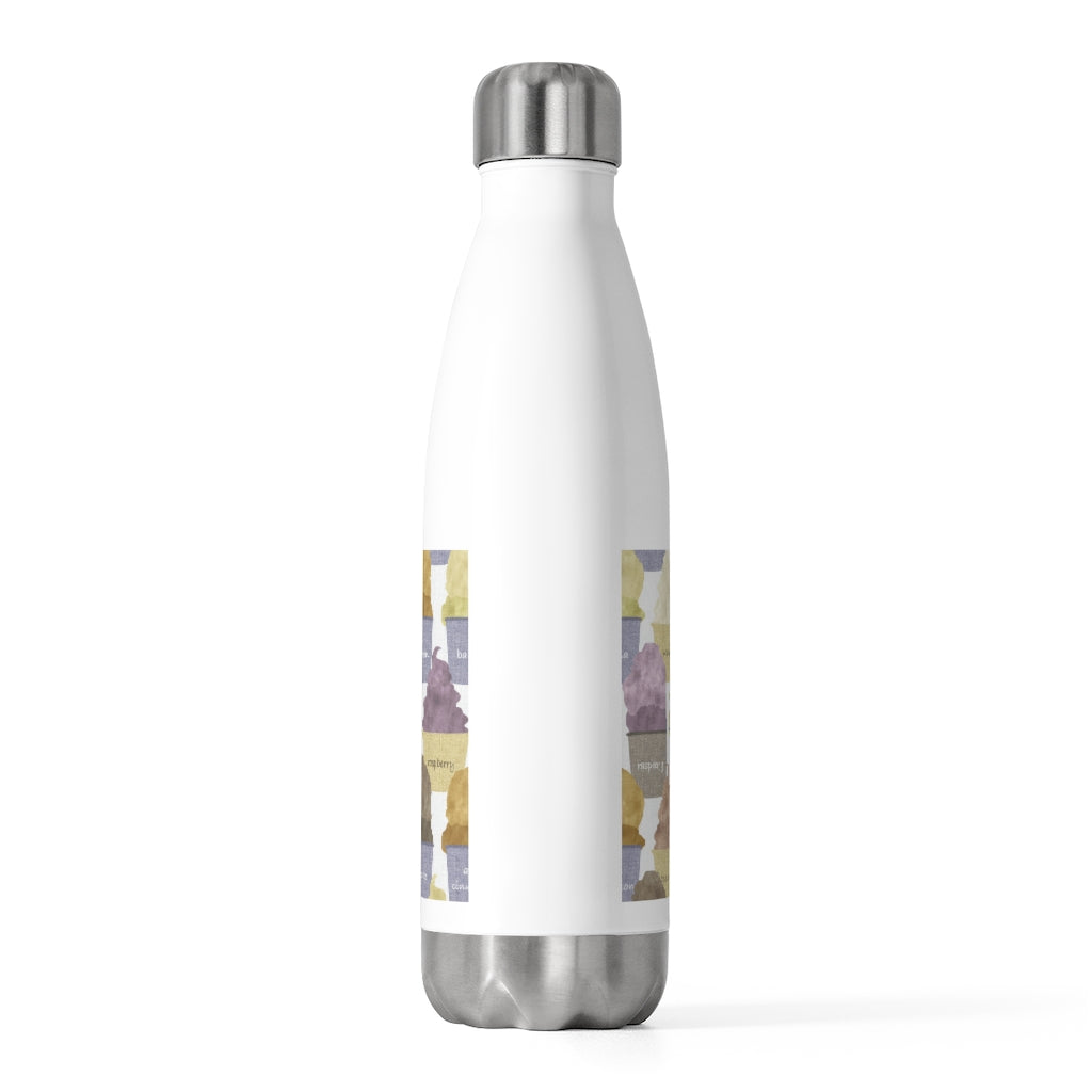 Ice Cream 20oz Insulated Bottle in Purple