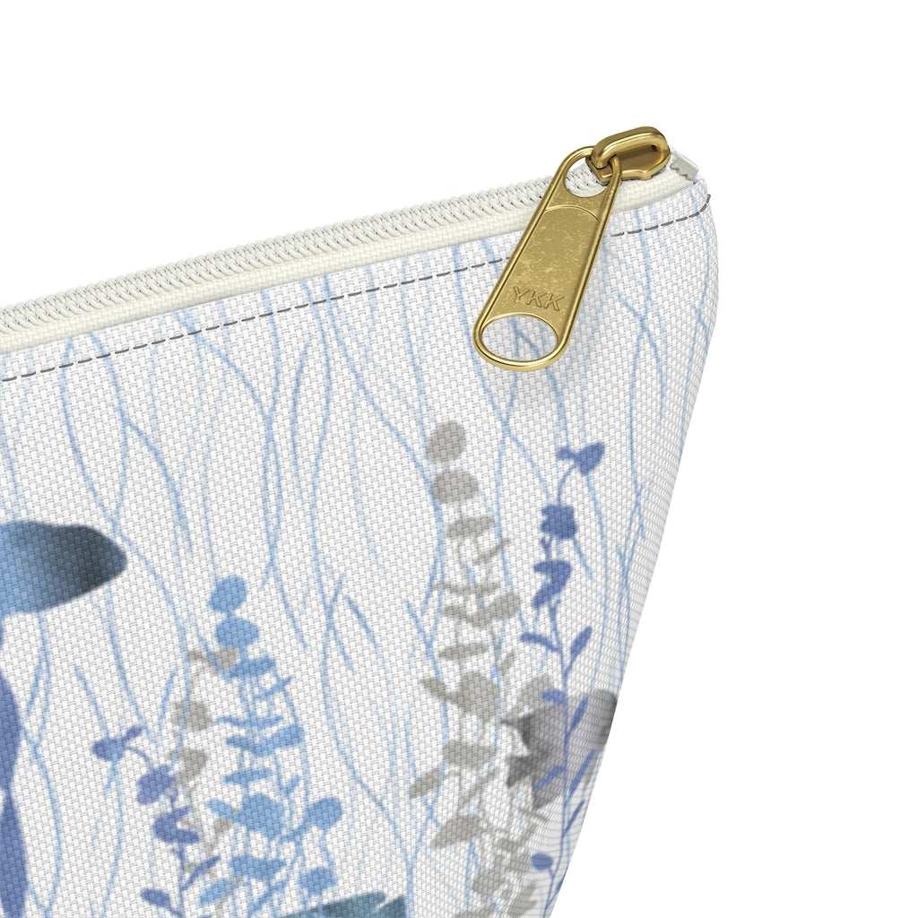 Aquarium Accessory Pouch w T-bottom in Blue