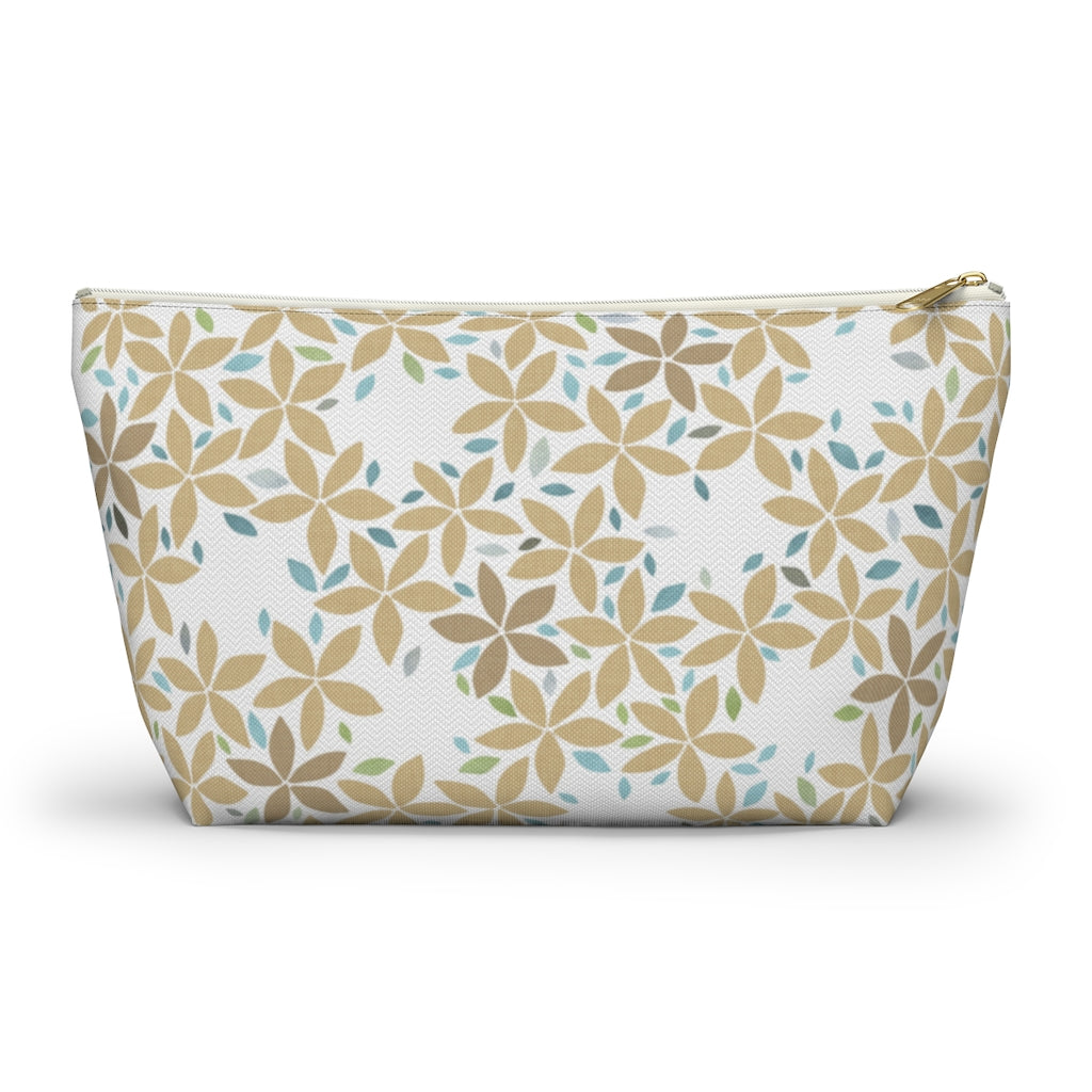 Snowbell Accessory Pouch w T-bottom in Gold