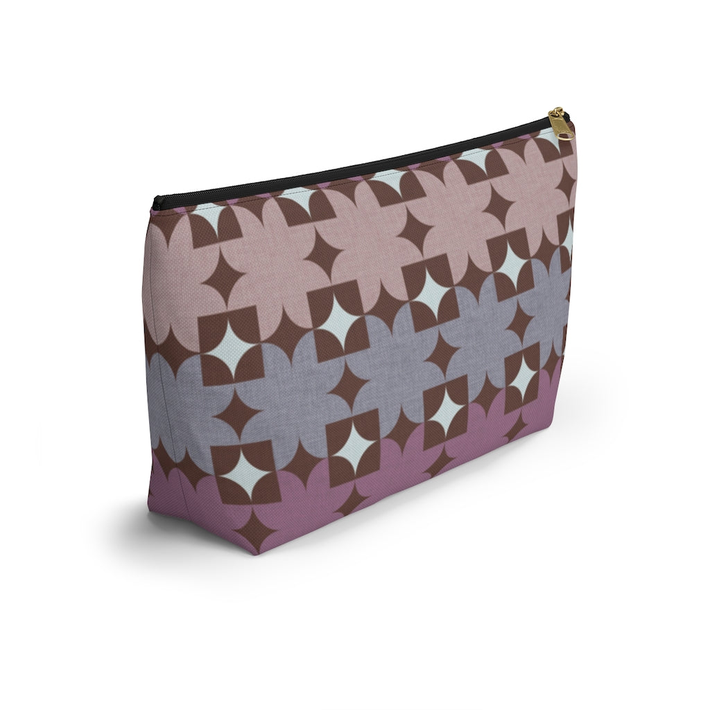 World's Fair Accessory Pouch w T-bottom in Purple