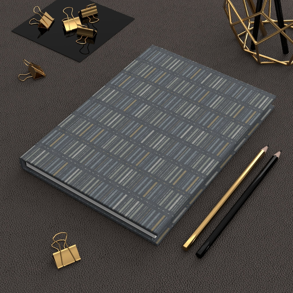 Science Code Hardcover Journal Matte in Blue