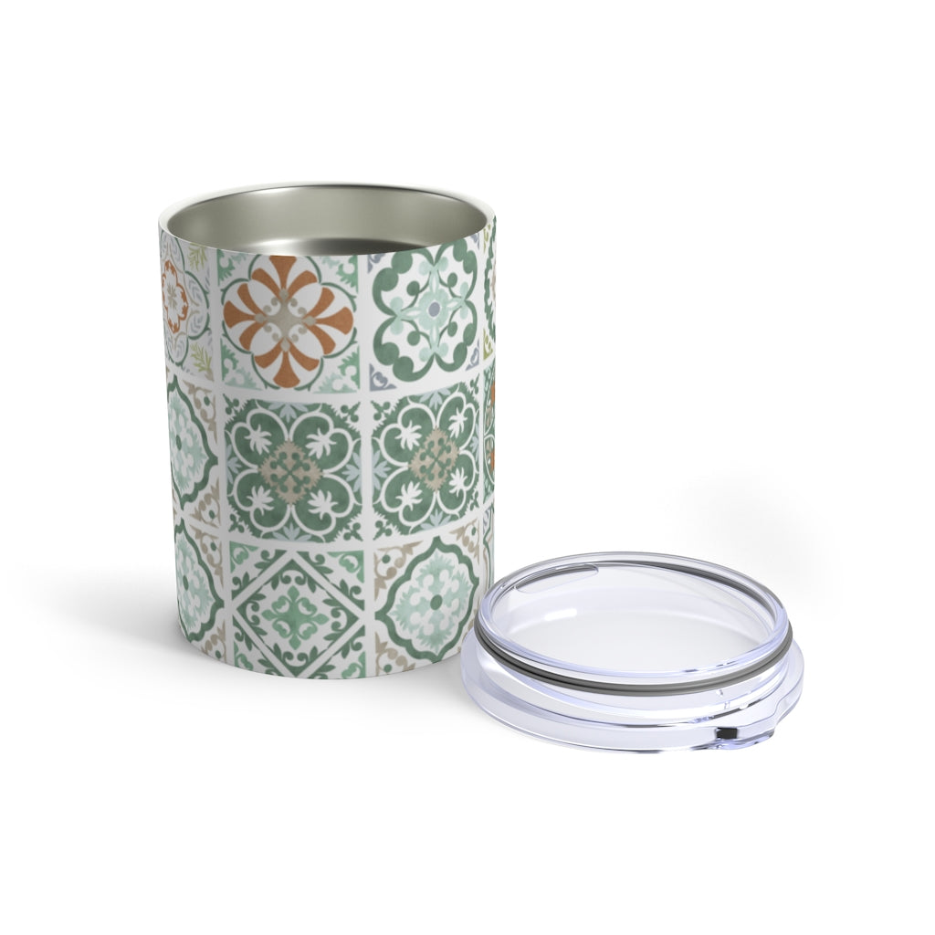 Seville Square Tumbler in Green