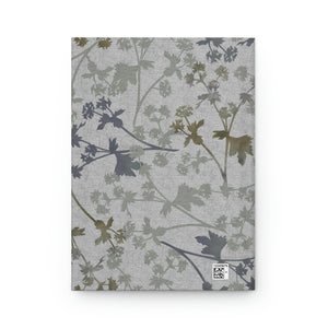 Lady's Mantle Hardcover Journal Matte in Gray
