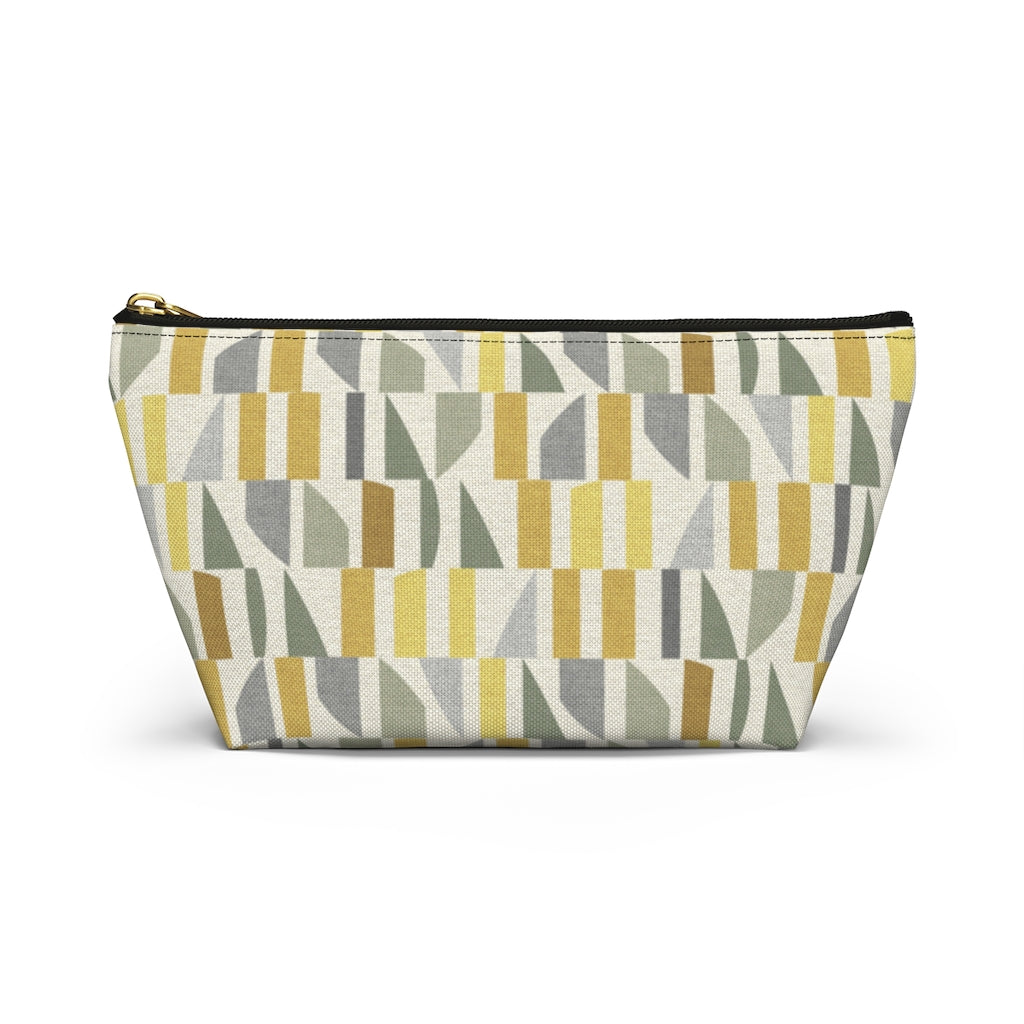 Frequency Code Accessory Pouch w T-bottom in Yellow