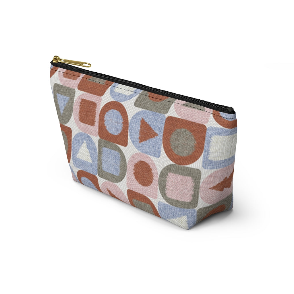 Shape Up Accessory Pouch w T-bottom in Pink