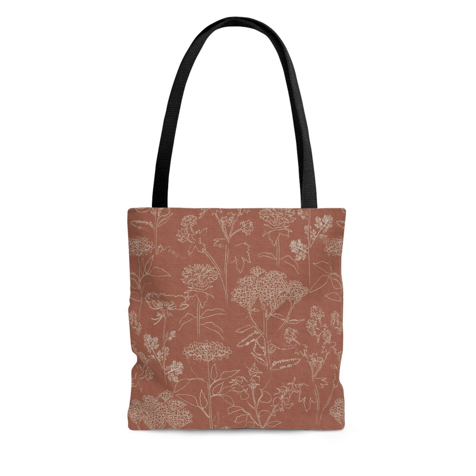 Swallowtail Tote Bag in Orange
