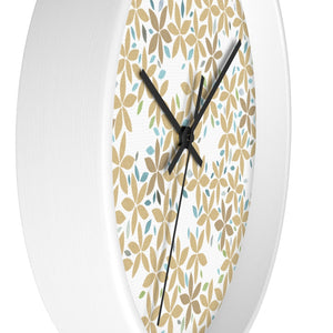Snowbell Wall Clock in Gold