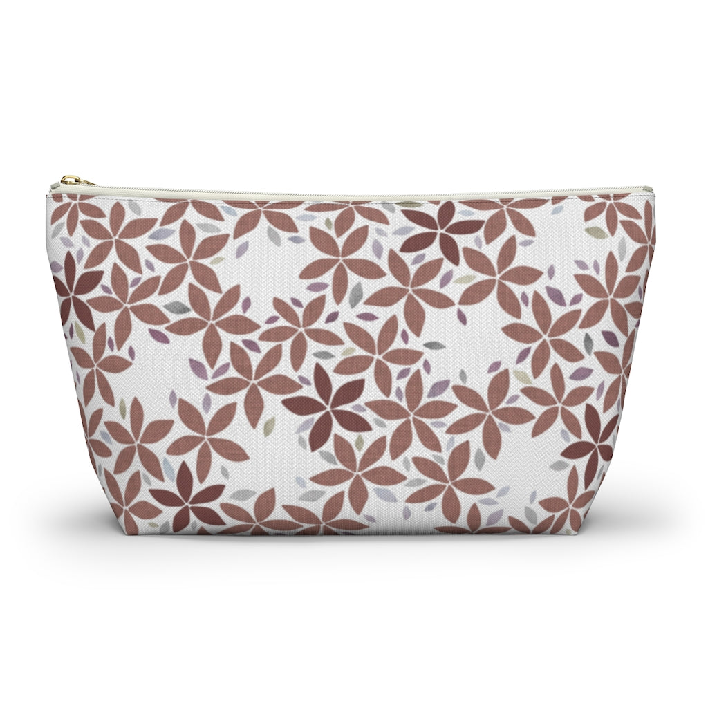 Snowbell Accessory Pouch w T-bottom in Purple
