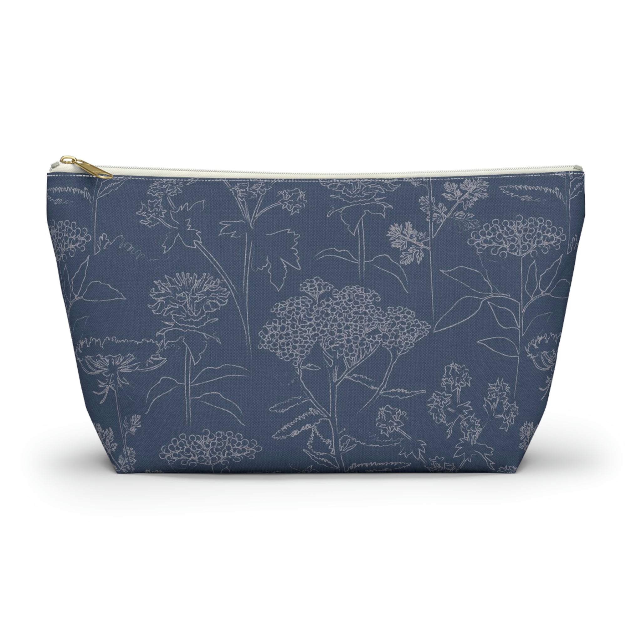 Swallowtail Accessory Pouch w T-bottom in Navy