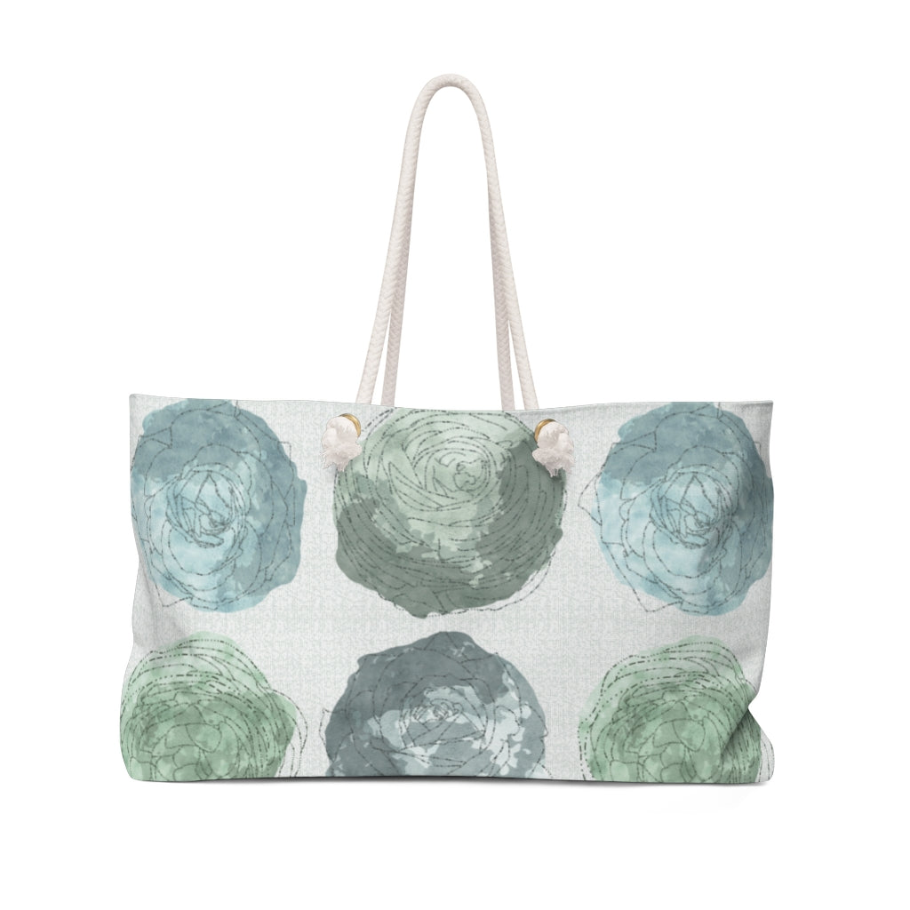 Decipher Code Weekender Bag in Aqua