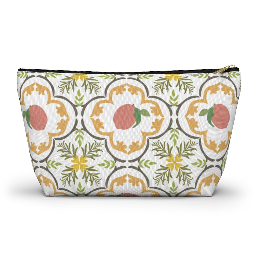 Freshly Squeezed Accessory Pouch w T-bottom in Multi