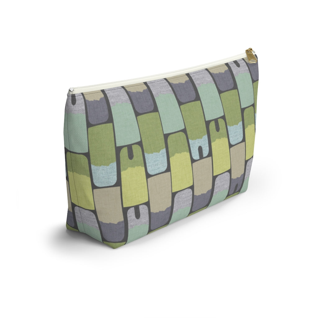Popsicles Accessory Pouch w T-bottom in Green