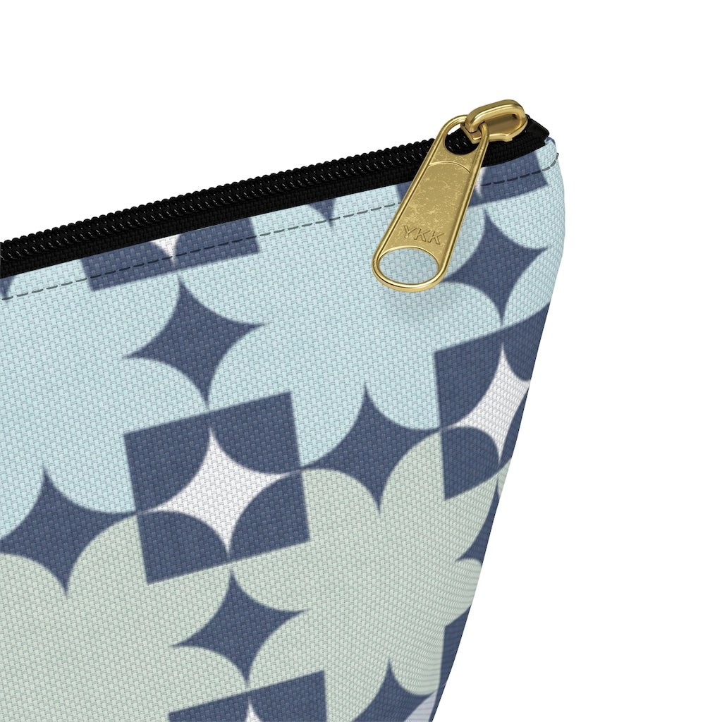 World's Fair Accessory Pouch w T-bottom in Blue