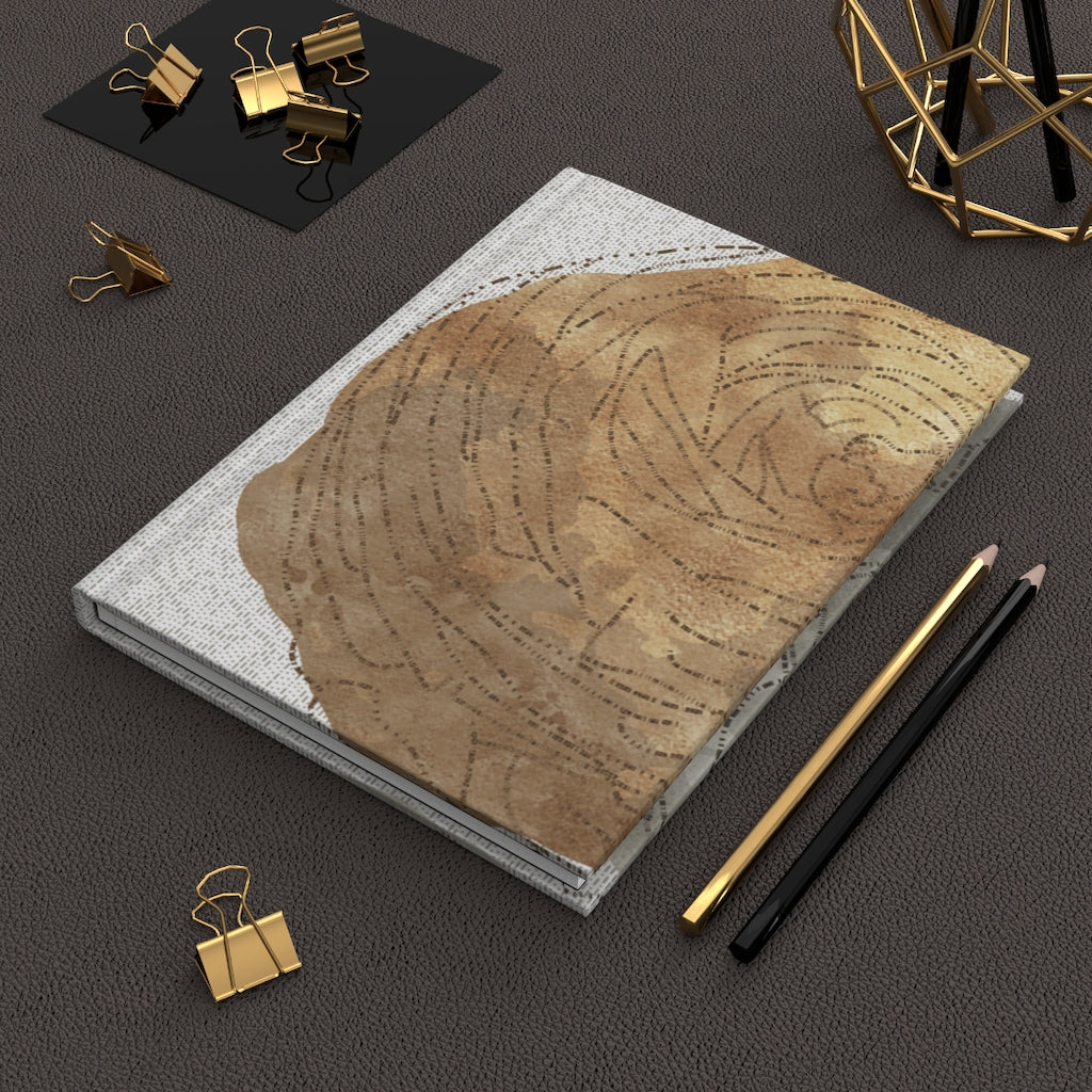 Decipher Code Hardcover Journal Matte in Brown