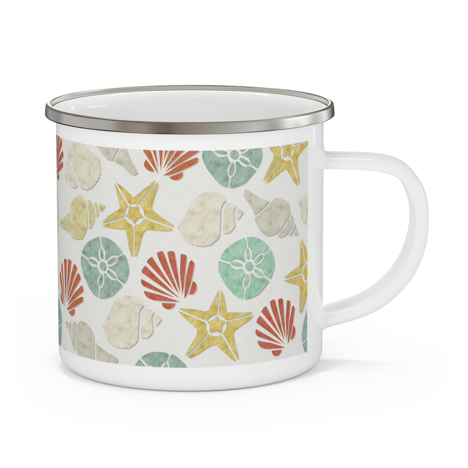 Sanibel Island Enamel Mug in Aqua