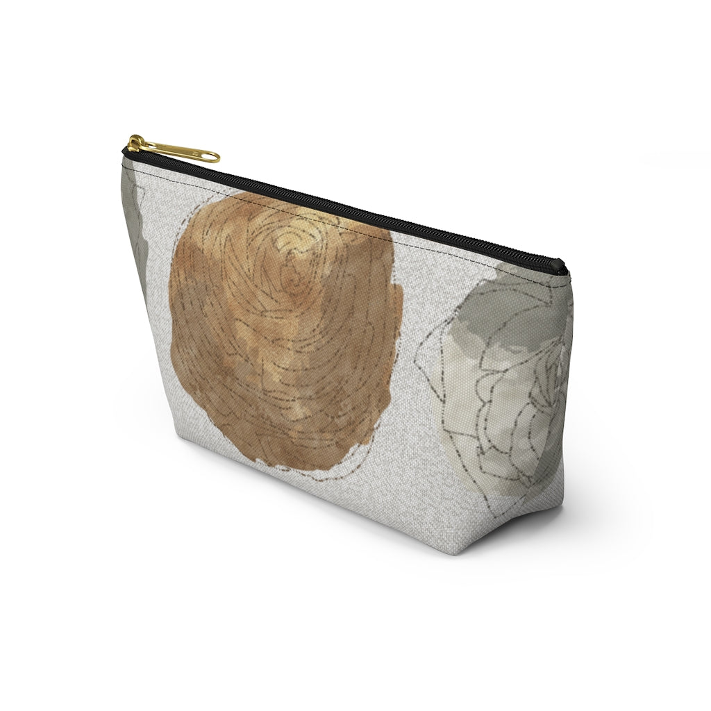 Decipher Code Accessory Pouch w T-bottom in Brown