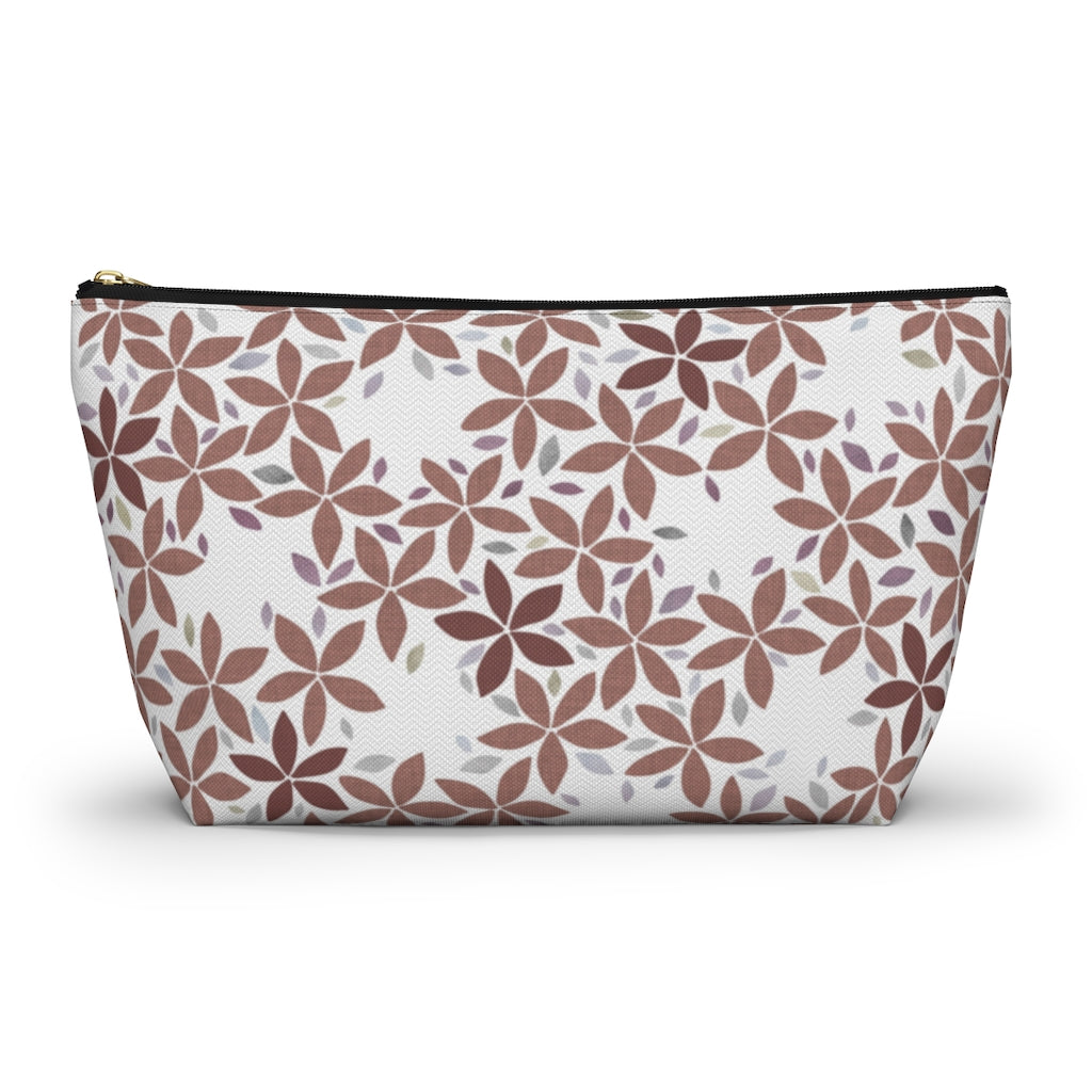 Snowbell Accessory Pouch w T-bottom in Purple
