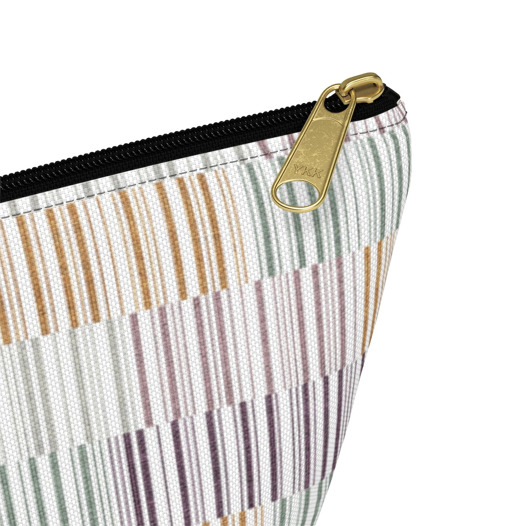 Traffic Code Accessory Pouch w T-bottom in Purple