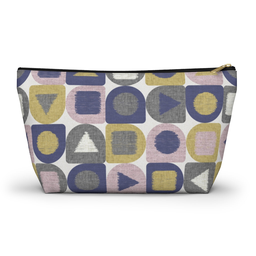 Shape Up Accessory Pouch w T-bottom in Purple