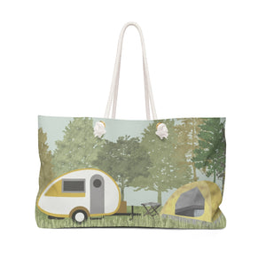 Camping Weekender Bag in Yellow