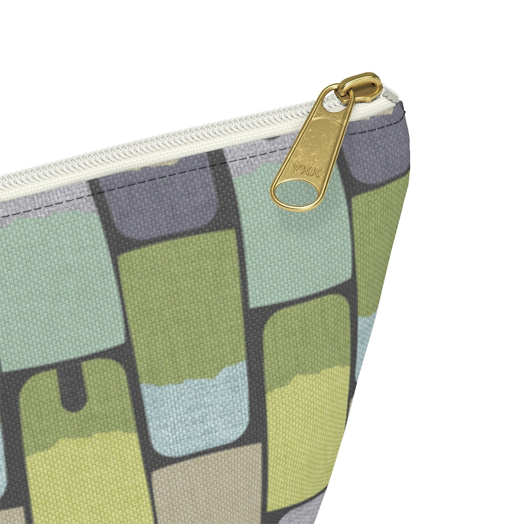 Popsicles Accessory Pouch w T-bottom in Green