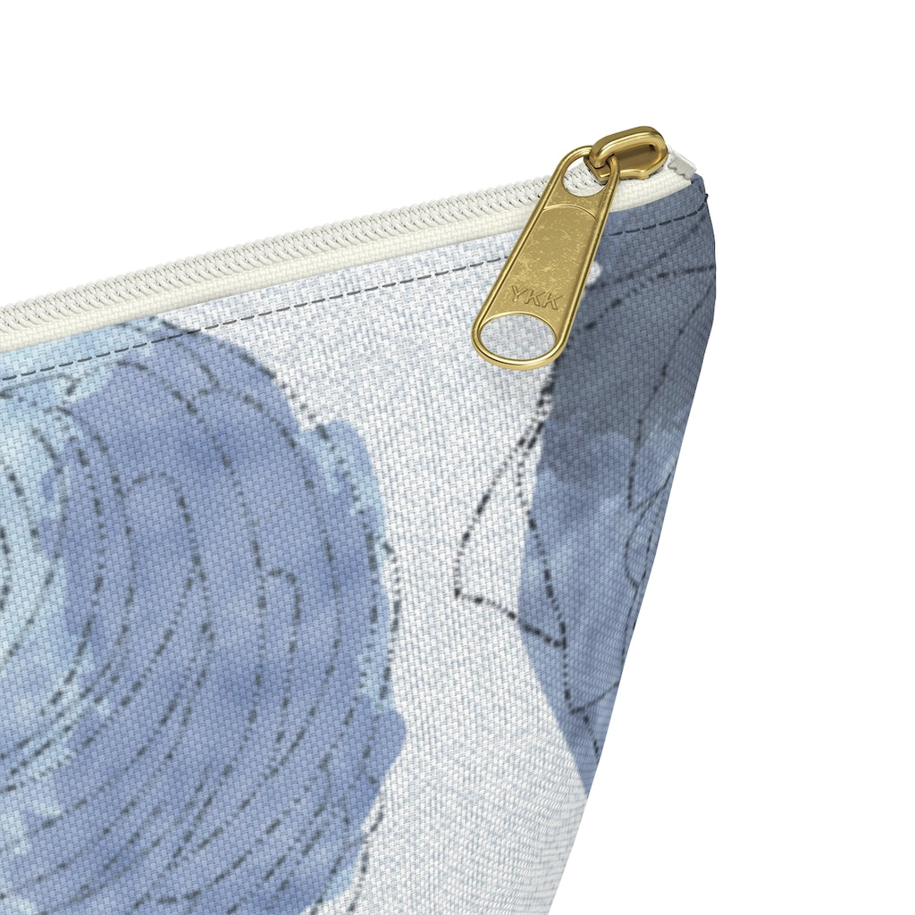 Decipher Code Accessory Pouch w T-bottom in Blue