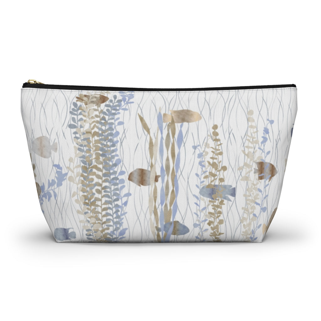 Aquarium Accessory Pouch w T-bottom in Brown