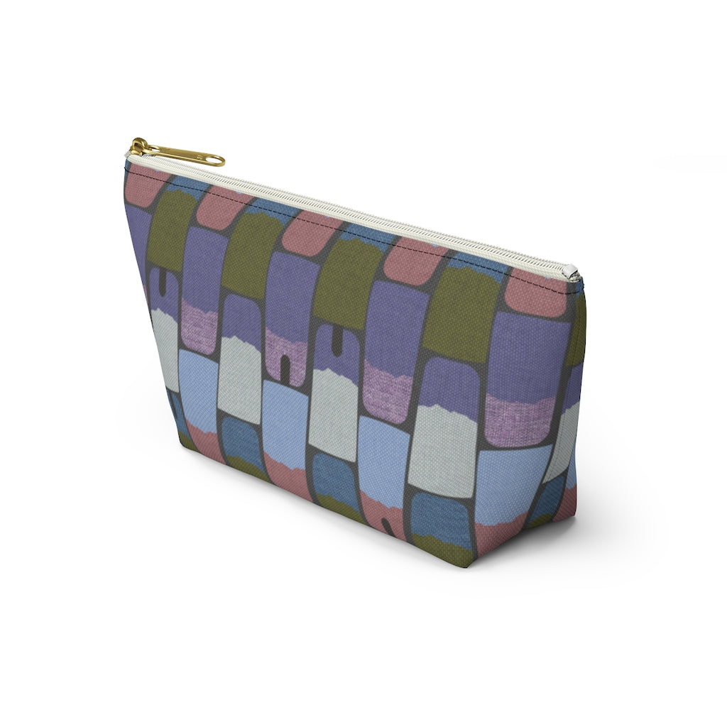 Popsicles Accessory Pouch w T-bottom in Purple
