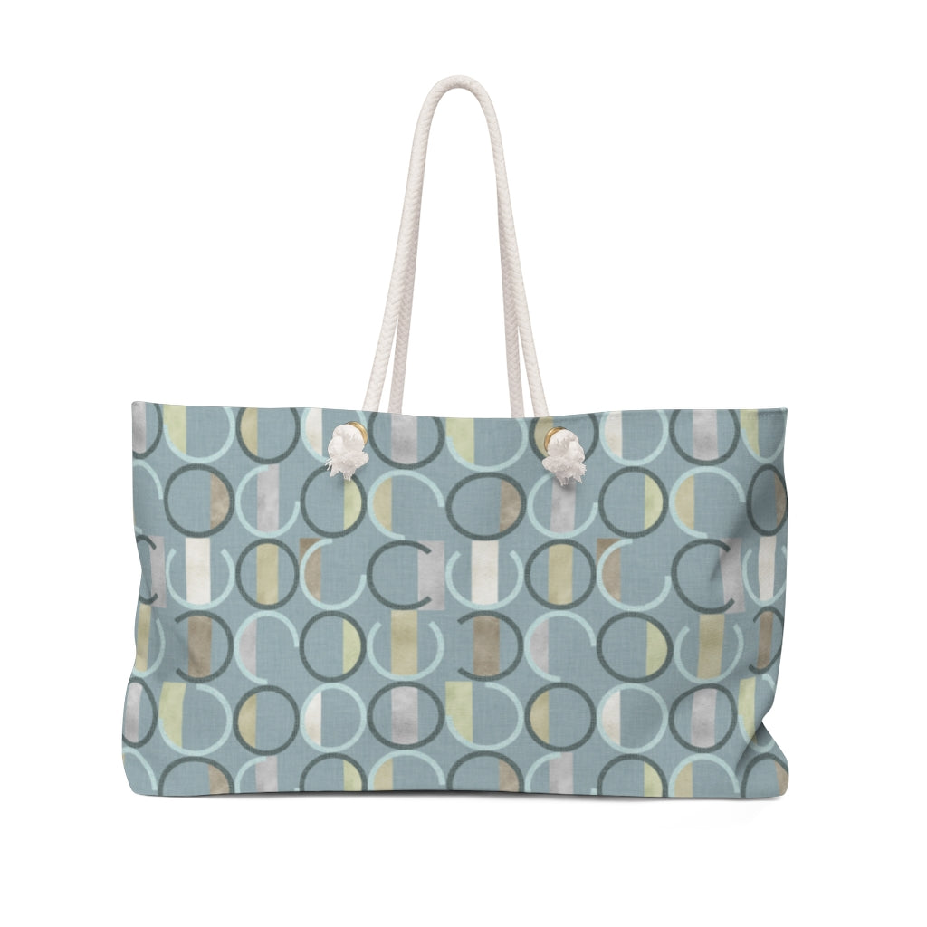Journey Code Weekender Bag in Aqua