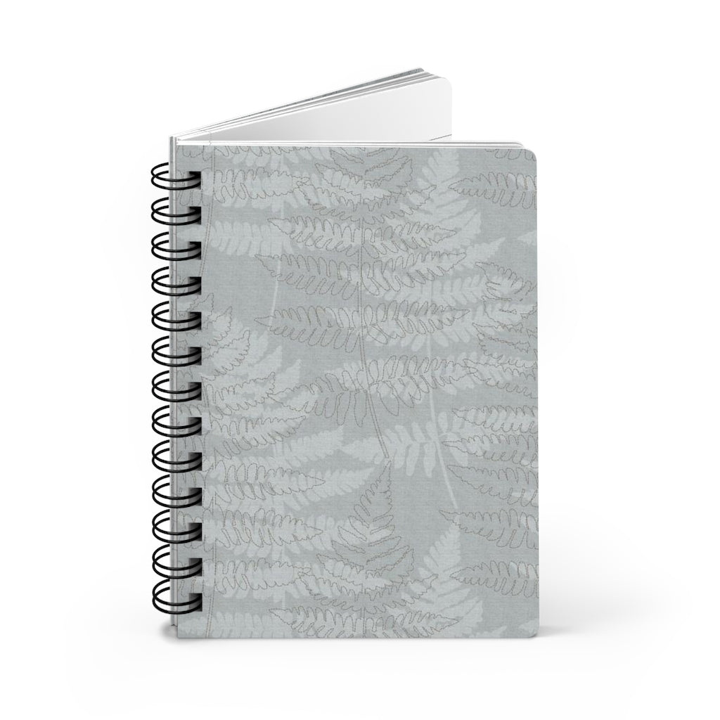 On the Mend Spiral Bound Journal in Aqua