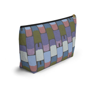 Popsicles Accessory Pouch w T-bottom in Purple