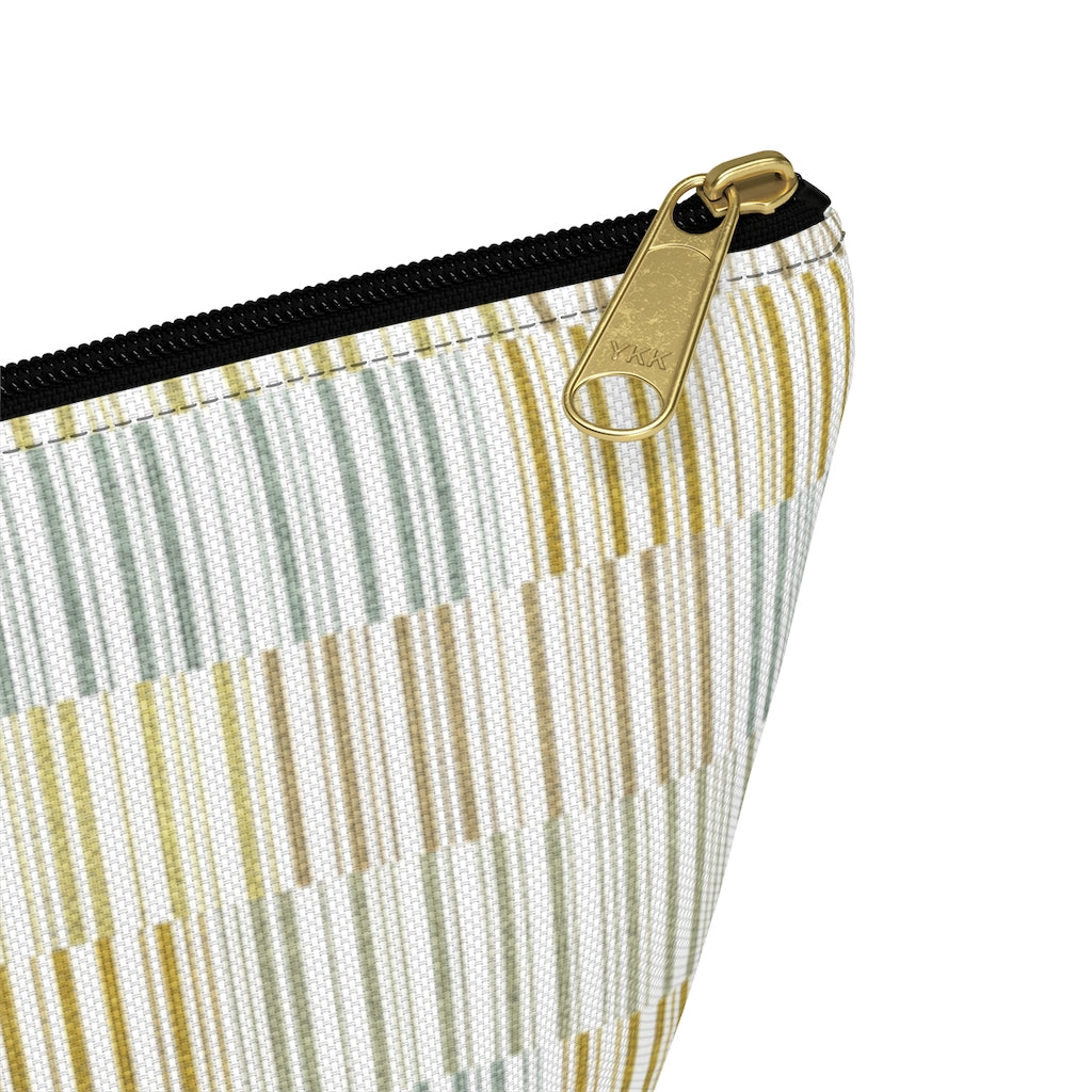 Traffic Code Accessory Pouch w T-bottom in Gold