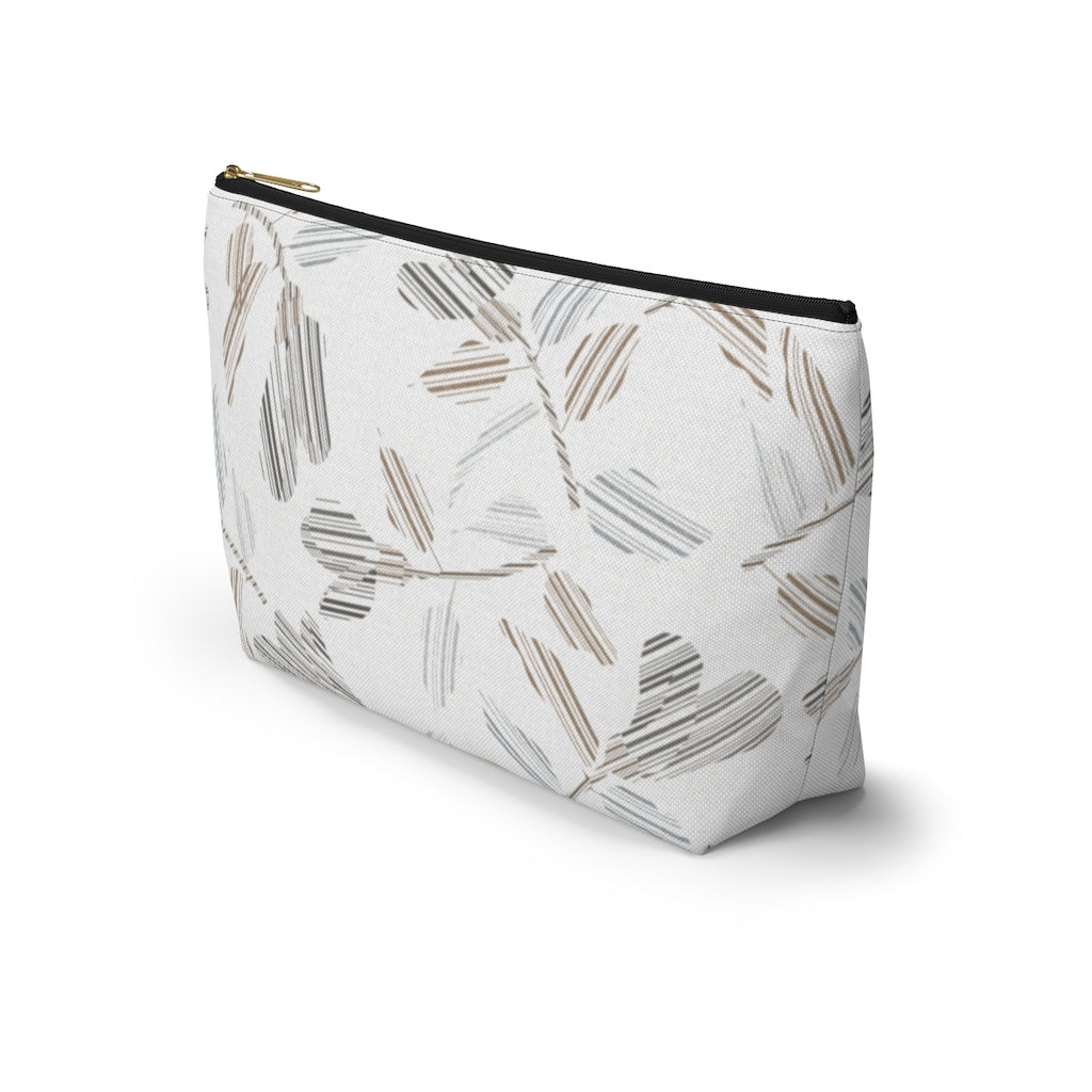 Riverbank Code Accessory Pouch w T-bottom in Gray