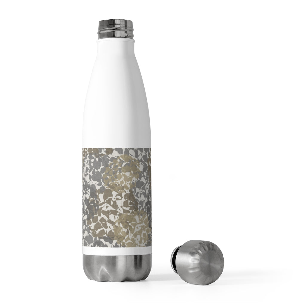 Hydrangea 20oz Insulated Bottle in Gray